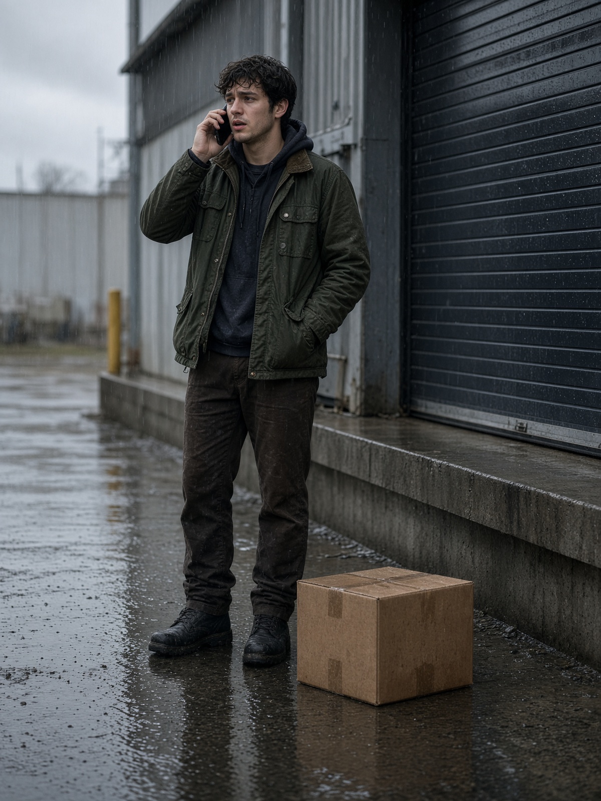A field check beside a shipment